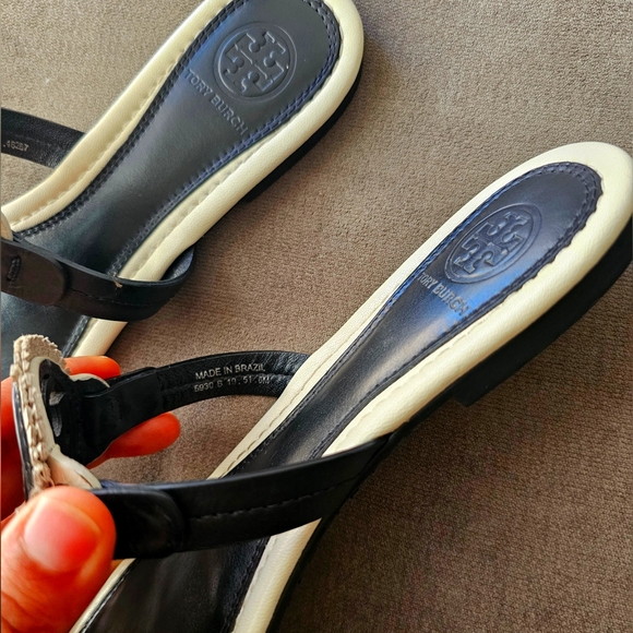 Tory burch Miller leather causal sandals - Picture 4 of 4